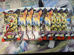 10 x Pokemon TCG Scarlet & Violet Base Set Blister Packs Factory Sealed - Image 1