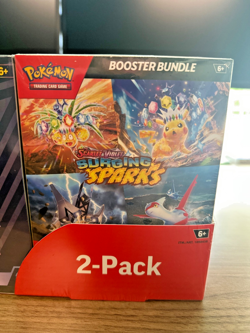 Pokemon Surging Sparks ETB & Booster Bundle | Costco 2-pack | Factory Sealed - Image 3