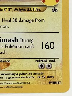 Light Toxtricity NM SWSH137 SWSH: Sword & Shield Promo 137 Pokemon TCG Holo - Image 5