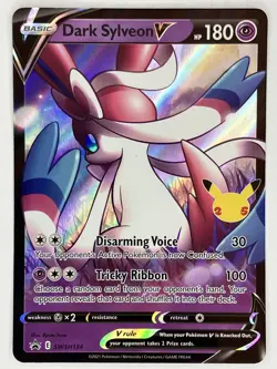Dark Sylveon V NM SWSH134 SWSH: Sword & Shield Promo 134 Pokemon TCG Holo - Image 1