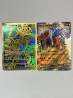 Koraidon ex NM Paldean Fates 245/091 124/197 Obsidian Flames Pokemon TCG Holo - Image 1