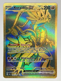 Koraidon ex NM Paldean Fates 245/091 124/197 Obsidian Flames Pokemon TCG Holo - Image 2