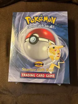 Vintage 1999 Pokemon TCG Starter Gift Box Factory Sealed/ Shadowless CharizardUU - Image 1