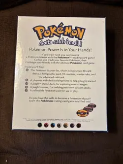 Vintage 1999 Pokemon TCG Starter Gift Box Factory Sealed/ Shadowless CharizardUU - Image 2