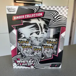 Pokemon TCG: Scarlet & Violet White Flare Binder Collection - New And Sealed - Image 1