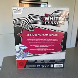Pokemon TCG: Scarlet & Violet White Flare Binder Collection - New And Sealed - Image 2