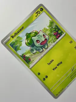 Bulbasaur STAMPED (LP) Regular Scarlet & Violet: My First Battle 2023 Pokemon - Image 3