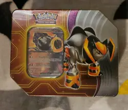 Pokemon TCG Paradox Destinies Iron Boulder ex Tin Set - Image 1