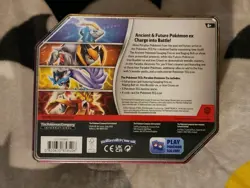 Pokemon TCG Paradox Destinies Iron Boulder ex Tin Set - Image 2