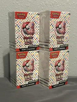 Pokemon TCG Scarlet and Violet 151 Booster Bundle Sealed, Lot of 4 - Image 2