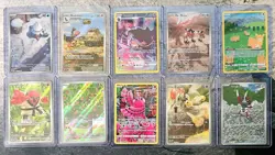 Lot of 10 Pokemon Illustration Rare Holo Cards NM/M - No Duplicates - Image 1