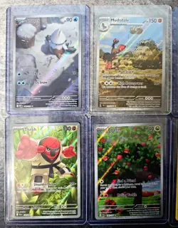 Lot of 10 Pokemon Illustration Rare Holo Cards NM/M - No Duplicates - Image 2
