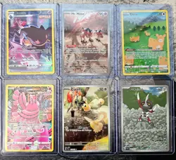 Lot of 10 Pokemon Illustration Rare Holo Cards NM/M - No Duplicates - Image 3