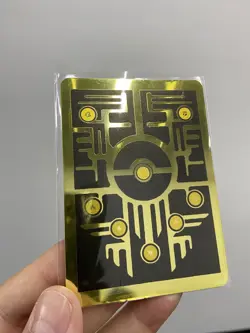Gold Metal Wizard 1999-2000 Pokemon Card-Collectible Gift Display！ - Image 3