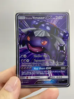 Gold Metal Shadow Venusaur Pokemon Card-Collectible Gift Display！ - Image 1