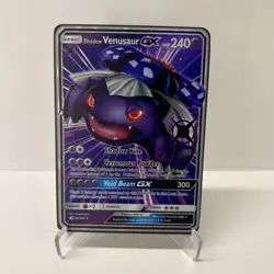 Gold Metal Shadow Venusaur Pokemon Card-Collectible Gift Display！ - Image 2