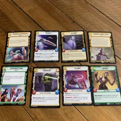 Star Wars Unlimited Card Lot Of 8 - Image 1