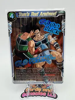 Dragon Ball Super Card Foil SPR TB3-032 TORAS RED ARMBAND - Image 1