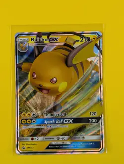 Raichu GX - SM213 - Promo Sun & Moon Promos - Pokemon Card - NM - Image 1