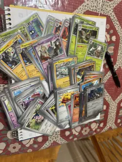 Pokemon Mega Evolution Bulk Lot of Common Uncommon and Holos Near Mint 160 Cards - Image 1