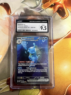 Blastoise ex 200/165 Scarlet Violet 151 CGC Graded 9.5 Pokemon Trading Card Game - Image 1