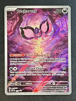 Pokemon SV: Shrouded Fable Pecharunt 129 Promo Card A - Image 1