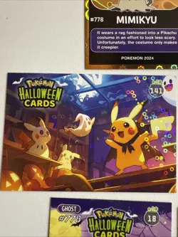 Pokemon Non Tcg Mimikyu Card Lot. Various Sets And Hits Rare! Halloween - Image 5