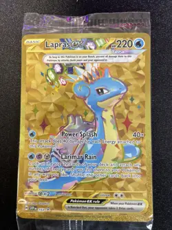 Lapras ex 164 Sv: Scarlet & Violet Promo Holo, Pokemon Card NM SEALED! - Image 3