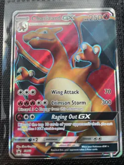 Charizard GX SM60 Ultra Rare/Full Art Black Star Promo Pokemon Card, NM - Image 1