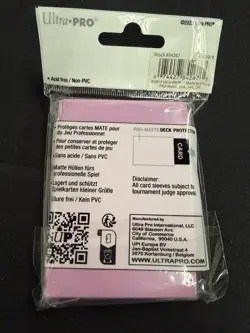 Ultra PRO Pro-Matte SMALL PINK 60ct - 62×89mm Japanese Size Card Sleeves - Image 2