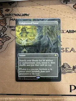Enlightened Tutor (Borderless) Dominaria Remastered Regular - Image 1