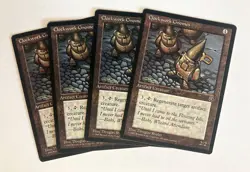 Clockwork Gnomes (4) Homelands LP MTG Magic the Gathering - Image 1
