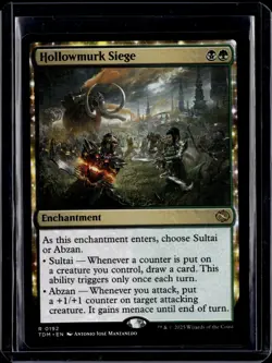 Hollowmurk Siege - 192 - TDM - NM - MTG Magic the Gathering - Image 1