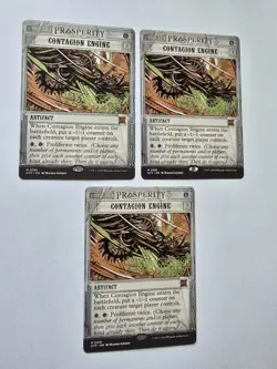 3x Contagion Engine - Breaking News - Near Mint - Magic the Gathering - Image 1