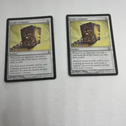 MTG x2 Geth's Grimoire Darksteel 123/165 Regular Uncommon FREE SHIPPING - Image 1