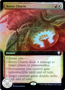 MTG Boros Charm (Extended Art) (687) | NM Foil | Commander Legends {CMR} - Image 1