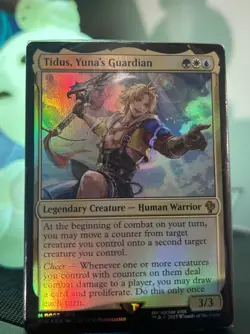 Magic the Gathering Tidus, Yuna's Guardian Commander Pre-Con Deck Only - Image 2