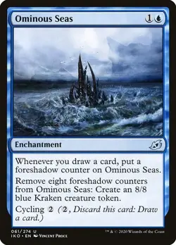 Ominous Seas 1x MtG Ikoria: Lair of Behemoths SP/NM - Image 1