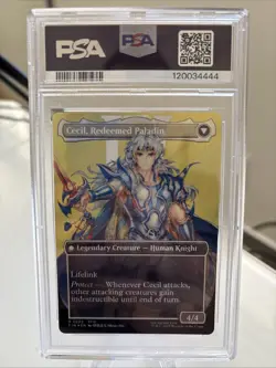 Cecil, Dark Knight Borderless Surge Foil 525 Graded 10 PSA - Image 2