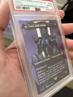 Cecil, Dark Knight Borderless Surge Foil 525 Graded 10 PSA - Image 3