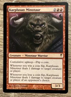 MTG - Karplusan Minotaur - Image 1