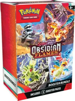Pokemon Obsidian Flames Booster Bundle SEALED 6 Packs New - Image 1