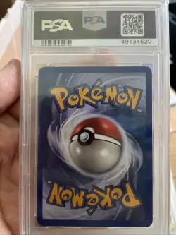 2005 Pokemon Entei #1 Holo Pop Series 2 PSA 8 - Image 2