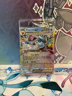 Pokemon TCG Glaceon ex 026/131 Snowflake Holo Stamped Holiday Calendar Sealed - Image 1