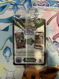 Pokemon TCG Glaceon ex 026/131 Snowflake Holo Stamped Holiday Calendar Sealed - Image 2