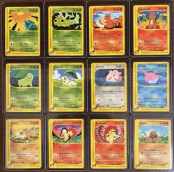 Pokemon TCG Vintage Expedition Complete Common & Uncommon Set - Near Mint - Image 5