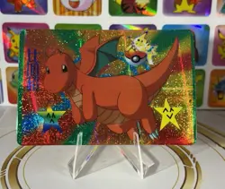 Pokemon Sticker Rare Vintage Vending Machine Holo prism Nintendo 1998 Bandai - Image 2