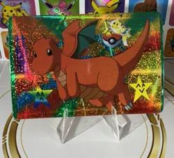 Pokemon Sticker Rare Vintage Vending Machine Holo prism Nintendo 1998 Bandai - Image 4