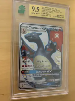 MNT 9.5 XY Charizard Hidden Fates Shiny SV49 Holo PSA BGS Becket Pokemon - Image 2
