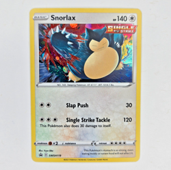 Pokemon Snorlax (Sword & Shield) SWSH119 Black Star Promo HOLO (NEAR MINT) - Image 1
